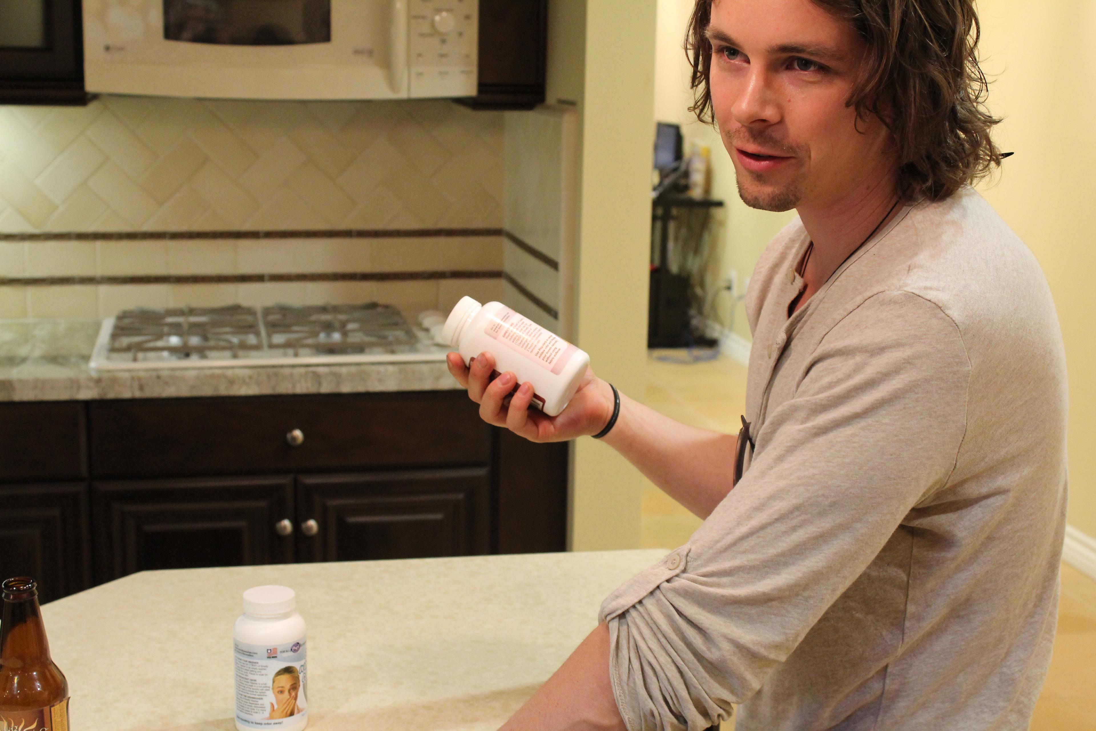 Riley Bodenstab with Smelly Washer